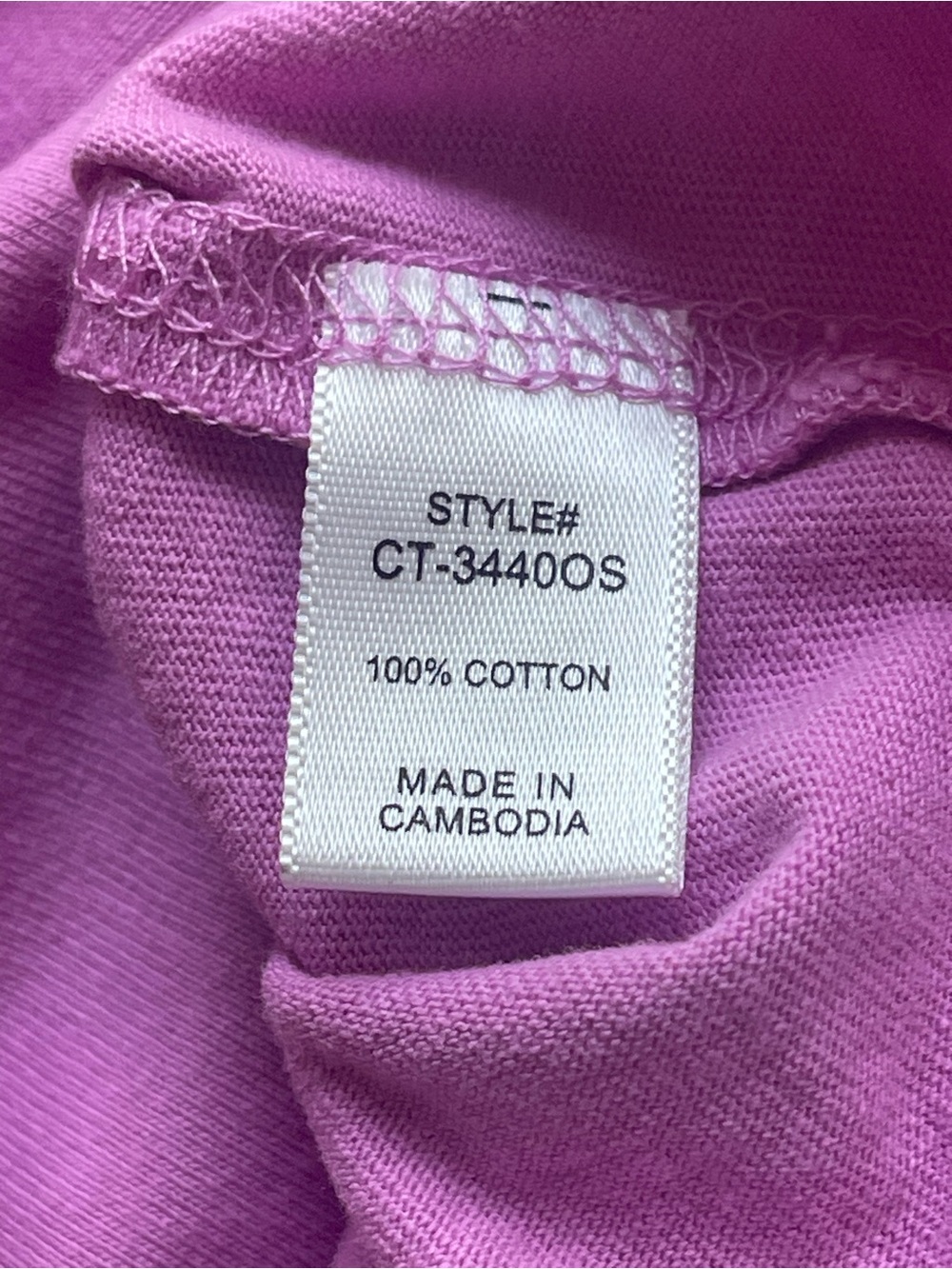 ZENANA Lavender Cropped Tee – Relaxed Boho Short Sleeve Top Size OS NWT - Picture 6 of 10